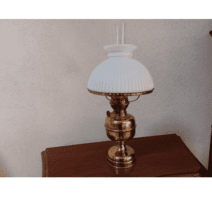 Гасова лампа. Латунь  (6426). ДНІПРО