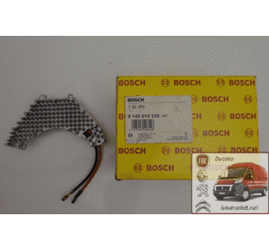 Регулятор вентилятора печки 3 выхода (реостат) Fiat Scudo  220 (1995-2004)  BOSCH 9140010335