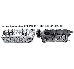 Головка блока в сборе 1.9D (DW8)  CITROEN BERLINGO 96-08 (СИТРОЕН БЕРЛИНГО) (908 637, WJZ, DW8, 9569145580, Головка блока в сборе 1.9D (DW8)  CITROEN BERLINGO 96-08 (СИТРОЕН БЕРЛИНГО) (908 637, WJZ, DW8, 9569145580,