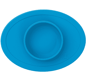 Силіконова миска килимок EZPZ (блакитна)