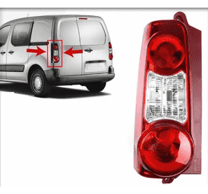 Фонарь задний левый (распашонка) Ситроен Берлинго / Citroen Berlingo B9 (2008-2018) 6350FJ, TYC 11-11382-01-2 Фонарь задний левый (распашонка) Ситроен Берлинго / Citroen Berlingo B9 (2008-2018) 6350FJ, TYC 11-11382-01-2