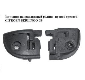 Заглушка направляющей ролика  правой средней CITROEN BERLINGO 08- (СИТРОЕН БЕРЛИНГО) (9033AV) Заглушка направляющей ролика  правой средней CITROEN BERLINGO 08- (СИТРОЕН БЕРЛИНГО) (9033AV)