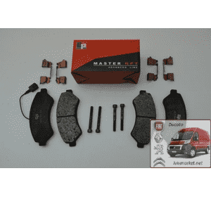Тормозные колодки передние R16 Citroen Jumper III 10.77364318 Тормозные колодки передние R16 Citroen Jumper III 10.77364318