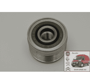 Шкив генератора демпферный 6 ручейковый Фиат Скудо / Fiat Scudo 220 (1995-2004)  RUVILLE EVR56646 Шкив генератора демпферный 6 ручейковый Фиат Скудо / Fiat Scudo 220 (1995-2004)  RUVILLE EVR56646