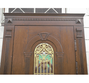 броньовані двері з ковкою