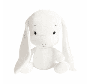 М'яка іграшка  Effikі Кролик білий- білі вуха (20см)