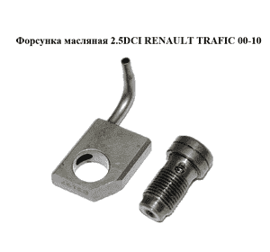 Форсунка масляная 2.5DCI  RENAULT TRAFIC 00-10 (РЕНО ТРАФИК) (8200046612) Форсунка масляная 2.5DCI  RENAULT TRAFIC 00-10 (РЕНО ТРАФИК) (8200046612)