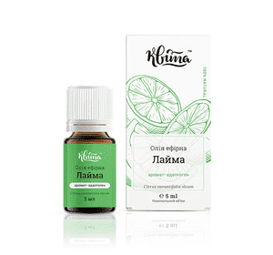 Ефірна олія Лайм Квіта 5 мл 100% натуральна Ефірна олія Лайм Квіта 5 мл 100% натуральна