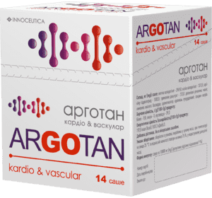 Арготан Кардіо, гранульований порошок по 10000 мг у саше №14, ДД Арготан Кардіо, гранульований порошок по 10000 мг у саше №14, ДД