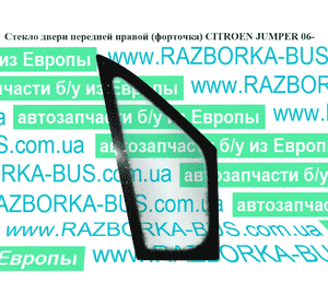 Стекло двери передней правой (форточка)   CITROEN JUMPER 06- (СИТРОЕН ДЖАМПЕР) (926551) Стекло двери передней правой (форточка)   CITROEN JUMPER 06- (СИТРОЕН ДЖАМПЕР) (926551)
