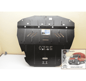 Защита двигателя металлическая Ситроен Джампи / Citroen Jumpy II Защита двигателя металлическая Ситроен Джампи / Citroen Jumpy II