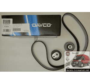 Комплект для замены ГРМ 2.3 JTD Fiat Ducato 250 (2006-……) 2.3 JTD 71736716,DAYCO KTB339, FT41933K Комплект для замены ГРМ 2.3 JTD Fiat Ducato 250 (2006-……) 2.3 JTD 71736716,DAYCO KTB339, FT41933K
