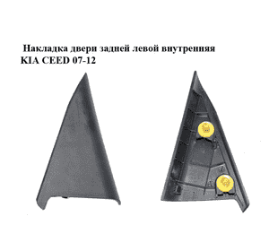 Накладка двери  задней левой внутренняя KIA CEED 07-12 (КИА СИД) (83910-1H000, 839101H000) Накладка двери  задней левой внутренняя KIA CEED 07-12 (КИА СИД) (83910-1H000, 839101H000)