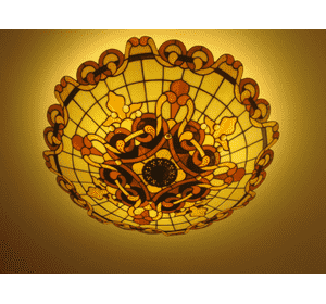 вітражна люстра вітражна люстра