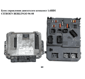 Блок управления двигателем комплект 1.6HDI  CITROEN BERLINGO 96-08 (СИТРОЕН БЕРЛИНГО) (0281012619, 9663943980, Блок управления двигателем комплект 1.6HDI  CITROEN BERLINGO 96-08 (СИТРОЕН БЕРЛИНГО) (0281012619, 9663943980,
