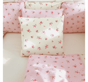 Комплект Маленька Соня Baby Design Premium Прованс рожевий без балдахіну