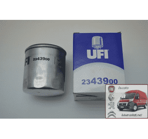 Масляный фильтр Фиат Скудо / Fiat Scudo 220 (1995-2004)UFI 2343900 Масляный фильтр Фиат Скудо / Fiat Scudo 220 (1995-2004)UFI 2343900