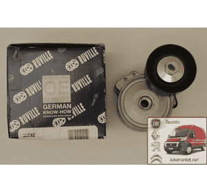 Натяжной ролик генератора Фиат Скудо / Fiat Scudo 220 (2004-2006)  RUVILLE EVR55942,9636782780, 9653522780,FT44628,96367827,1613840080 Натяжной ролик генератора Фиат Скудо / Fiat Scudo 220 (2004-2006)  RUVILLE EVR55942,9636782780, 9653522780,FT44628,96367827,1613840080