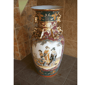 Інтерєрна ваза. Фарфор. Китай. (6113)