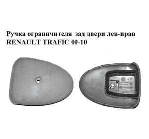Ручка ограничителя  зад двери лев-прав RENAULT TRAFIC 00-10 (РЕНО ТРАФИК) (99091300, 97A246A279) Ручка ограничителя  зад двери лев-прав RENAULT TRAFIC 00-10 (РЕНО ТРАФИК) (99091300, 97A246A279)
