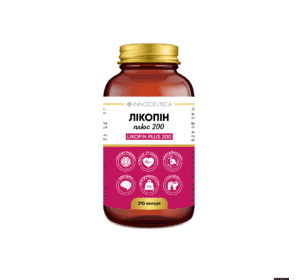 Лікопін плюс 200, м’які желатинові капсули по 200 мг № 210 у контейнері Лікопін плюс 200, м’які желатинові капсули по 200 мг № 210 у контейнері