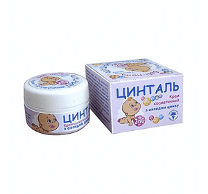 Цинталь®, крем з оксидом цинку 40 г Цинталь®, крем з оксидом цинку 40 г
