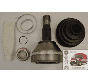 Шрус внешний R 16 с ABS (граната,шрус,кулак) Fiat Ducato 244 (2002-2006) PASCAL G1F008PC,9566722380 Шрус внешний R 16 с ABS (граната,шрус,кулак) Fiat Ducato 244 (2002-2006) PASCAL G1F008PC,9566722380