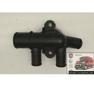 Тройник системы охлаждения Citroen Jumpy II (2004-2006) 1.9D (1868) 9628492180,1336P0, 1336Q3,MC03544 Тройник системы охлаждения Citroen Jumpy II (2004-2006) 1.9D (1868) 9628492180,1336P0, 1336Q3,MC03544