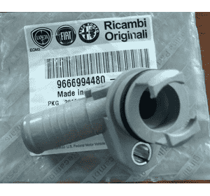 Фланец корпуса масляного фильтра (штуцер,тройник) Fiat Ducato 250 (2006-2014) 2.2D  9666994480,1192CG,1103Q1,9808866680