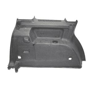 Обшивка багажника  левая VOLKSWAGEN TOURAN 03-10 (ФОЛЬКСВАГЕН ТАУРАН) (1T0867035D, 1T0861801B, 1T0867461051, Обшивка багажника  левая VOLKSWAGEN TOURAN 03-10 (ФОЛЬКСВАГЕН ТАУРАН) (1T0867035D, 1T0861801B, 1T0867461051,