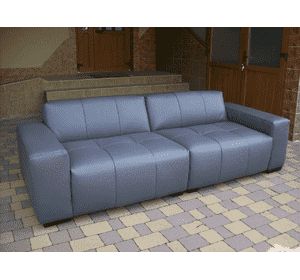 Новий шкіряний диван  (6296)