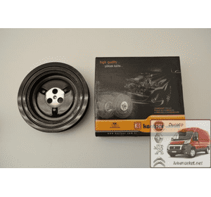 Шкив коленвала демпферный Fiat Ducato 250 9677608180, 0515T1T, RT1525 Шкив коленвала демпферный Fiat Ducato 250 9677608180, 0515T1T, RT1525