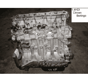Мотор (Двигатель) без навесного оборудования 1.4HDI  FORD FIESTA 02-09 (ФОРД ФИЕСТА) (8HS  F6JA, DV4TD, 8HX)