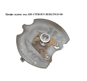 Цапфа задняя  под ABS CITROEN BERLINGO 08- (СИТРОЕН БЕРЛИНГО) (517637, 5176.37) Цапфа задняя  под ABS CITROEN BERLINGO 08- (СИТРОЕН БЕРЛИНГО) (517637, 5176.37)