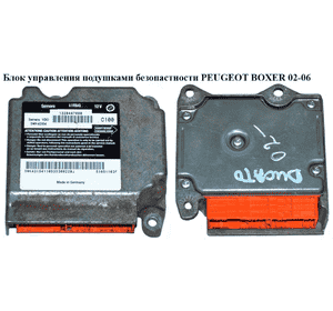 Блок управления подушками безопастности   PEUGEOT BOXER 02-06 (ПЕЖО БОКСЕР) (1328447080, 5WK43154) Блок управления подушками безопастности   PEUGEOT BOXER 02-06 (ПЕЖО БОКСЕР) (1328447080, 5WK43154)