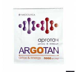 Арготан Детокс, гранульований порошок по 5000 мг у саше, ДД Арготан Детокс, гранульований порошок по 5000 мг у саше, ДД