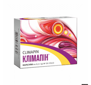 КЛІМАПІН®, капсули по 0.3г №30 КЛІМАПІН®, капсули по 0.3г №30