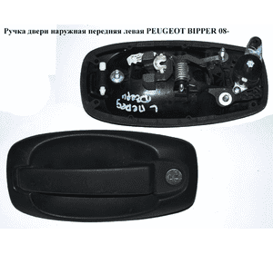 Ручка двери наруж. передняя левая   PEUGEOT BIPPER 08-(ПЕЖО БИППЕР) (9143V7, 735507860, 735460512) Ручка двери наруж. передняя левая   PEUGEOT BIPPER 08-(ПЕЖО БИППЕР) (9143V7, 735507860, 735460512)