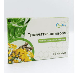 Тройчатка - антіворм, капсули по 495 мг №40 Тройчатка - антіворм, капсули по 495 мг №40