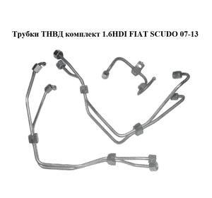 Трубки ТНВД комплект 1.6HDI  FIAT SCUDO 07-13 (ФИАТ СКУДО) (1570G4, 1570G5, 1570H5) Трубки ТНВД комплект 1.6HDI  FIAT SCUDO 07-13 (ФИАТ СКУДО) (1570G4, 1570G5, 1570H5)
