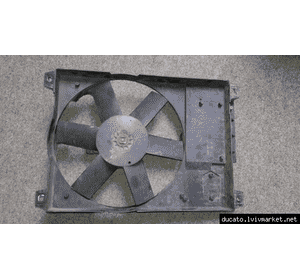 Вентилятор радиатора (с моторчиком+дифузор) Citroen Jumper II (2002-2006) 1323254080