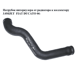Патрубок интеркулера от радиатора к коллектору 3.0MJET большой FIAT DUCATO 06- (ФИАТ ДУКАТО) (1350778080, Патрубок интеркулера от радиатора к коллектору 3.0MJET большой FIAT DUCATO 06- (ФИАТ ДУКАТО) (1350778080,