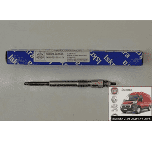 Свеча накаливания Citroen Jumper 2.5 tdi (2446 куб.см.) ISKRA 11721693 Свеча накаливания Citroen Jumper 2.5 tdi (2446 куб.см.) ISKRA 11721693