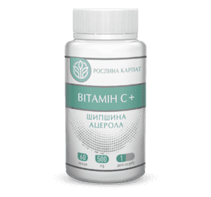 Вітамін С+ 60 кап. Вітамін С+ 60 кап.