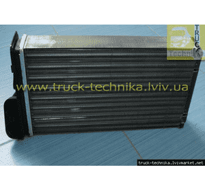 Радіатор пічки теплообмінник 157x330x42mm RVI KERAX, MIDLUM, PREMIUM Радіатор пічки теплообмінник 157x330x42mm RVI KERAX, MIDLUM, PREMIUM