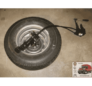 Комплект крепления запасного колеса R 15 Citroen Jumper III (2006-……) 1370995080