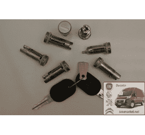 Комплект сердцевин 7 шт (личинка, замок) Citroen Jumper (1994-2002) 4162C0,4162T6,1313412080,1303833614,MG85/207 Комплект сердцевин 7 шт (личинка, замок) Citroen Jumper (1994-2002) 4162C0,4162T6,1313412080,1303833614,MG85/207