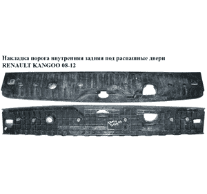 Накладка порога внутренняя  задняя под распаш. двери RENAULT KANGOO 08-12 (РЕНО КАНГО) (8200431120, Накладка порога внутренняя  задняя под распаш. двери RENAULT KANGOO 08-12 (РЕНО КАНГО) (8200431120,
