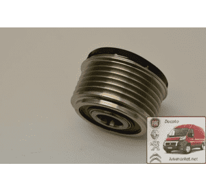 Шкив генератора демпферный 6 ручейковый Фиат Скудо / Fiat Scudo 220 (1995-2004) lAUBER CQ1040306 Шкив генератора демпферный 6 ручейковый Фиат Скудо / Fiat Scudo 220 (1995-2004) lAUBER CQ1040306