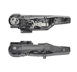 Ручка двери наружняя задняя левая   RENAULT KANGOO 08-12 (РЕНО КАНГО) (8200497521, 8200497537, 502846, Ручка двери наружняя задняя левая   RENAULT KANGOO 08-12 (РЕНО КАНГО) (8200497521, 8200497537, 502846,